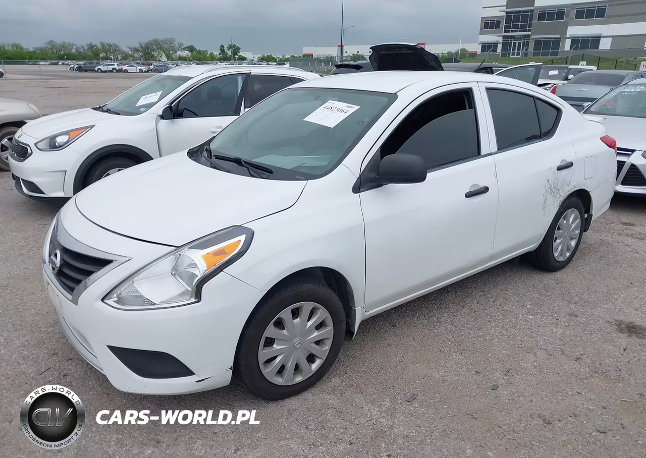 2015 Nissan Versa 1.6 S+ VIN:3N1CN7AP1FL917787 - 2