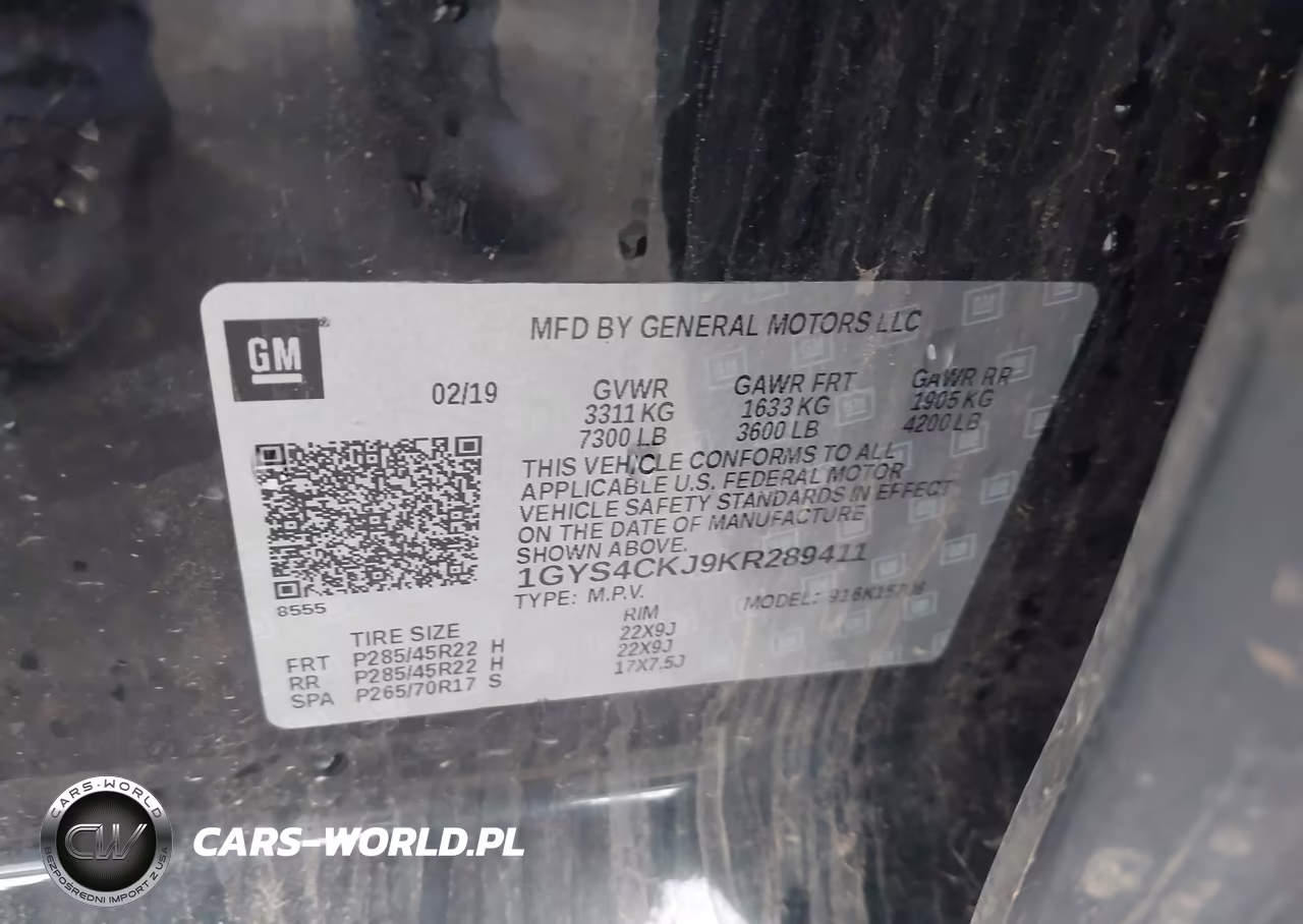 2019 Cadillac Escalade Premium Luxury VIN:1GYS4CKJ9KR289411 - 9