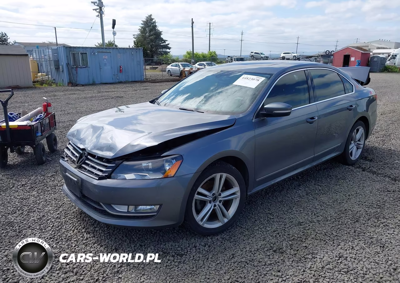 2013 Volkswagen Passat 2.0L Tdi Sel Premium VIN:1VWCN7A34DC093140 - 2