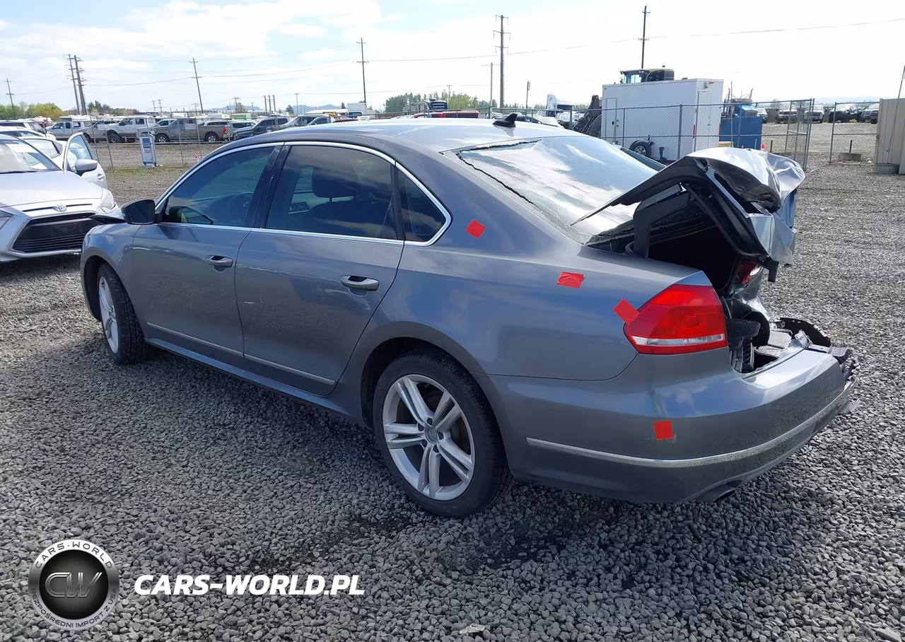2013 Volkswagen Passat 2.0L Tdi Sel Premium VIN:1VWCN7A34DC093140 - 3