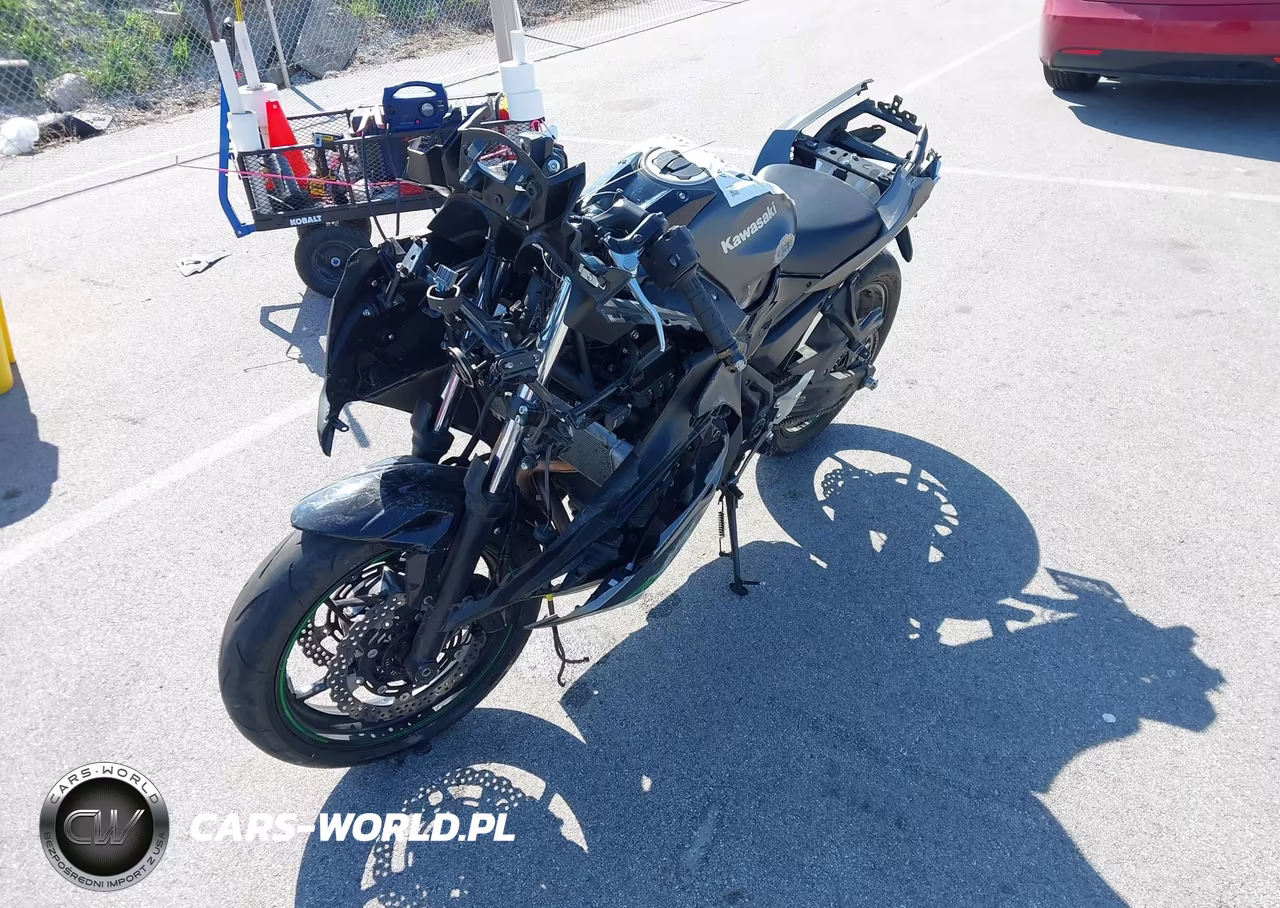 2024 Kawasaki Ex650 R VIN:ML5EXER15RDAD5741 - 2