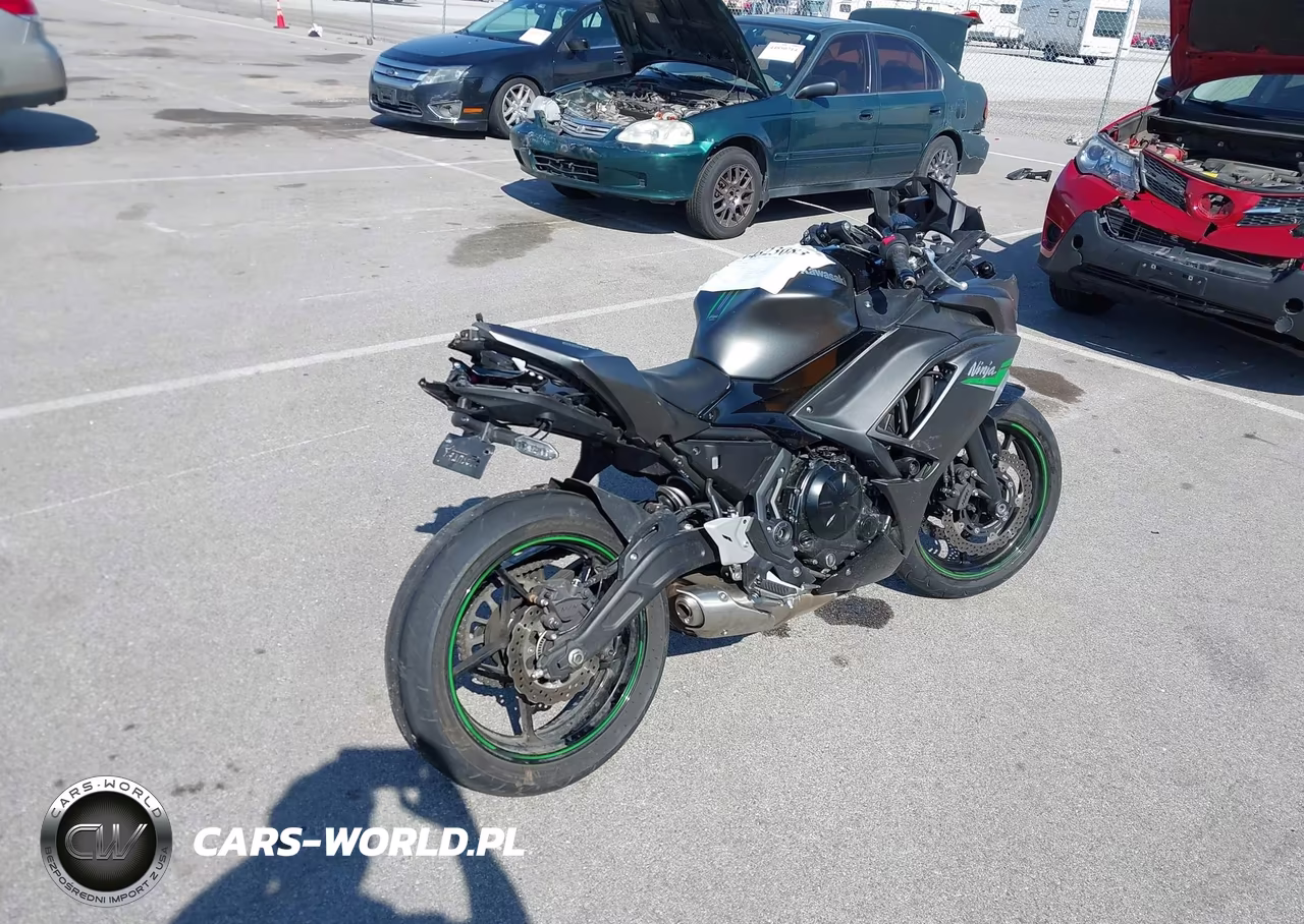 2024 Kawasaki Ex650 R VIN:ML5EXER15RDAD5741 - 4