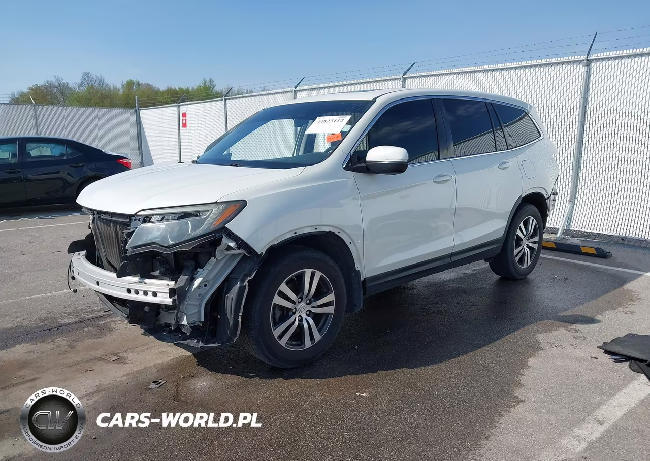 2017 Honda Pilot Ex-L VIN:5FNYF5H51HB025646 - 2