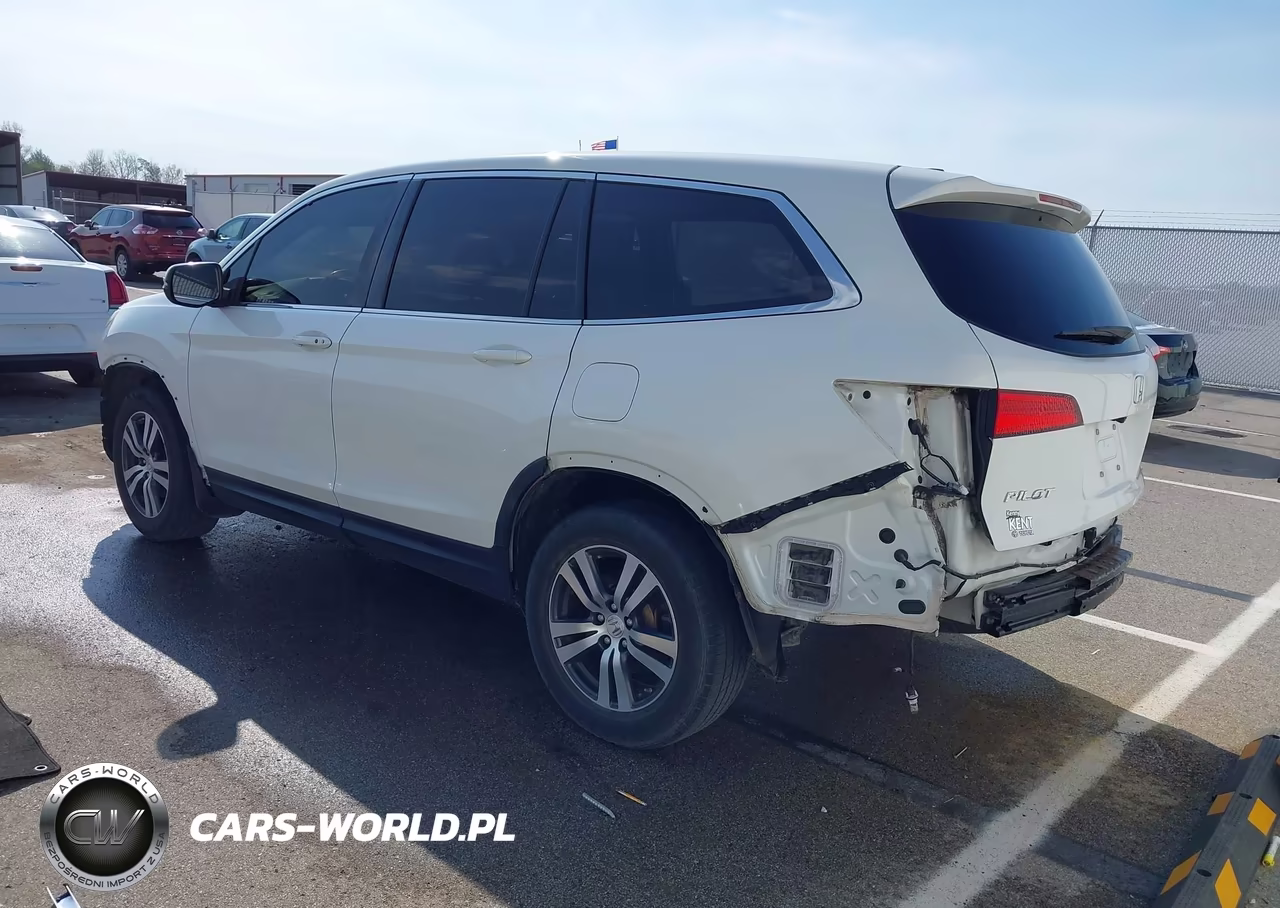 2017 Honda Pilot Ex-L VIN:5FNYF5H51HB025646 - 3