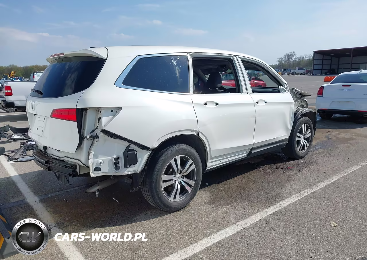 2017 Honda Pilot Ex-L VIN:5FNYF5H51HB025646 - 4