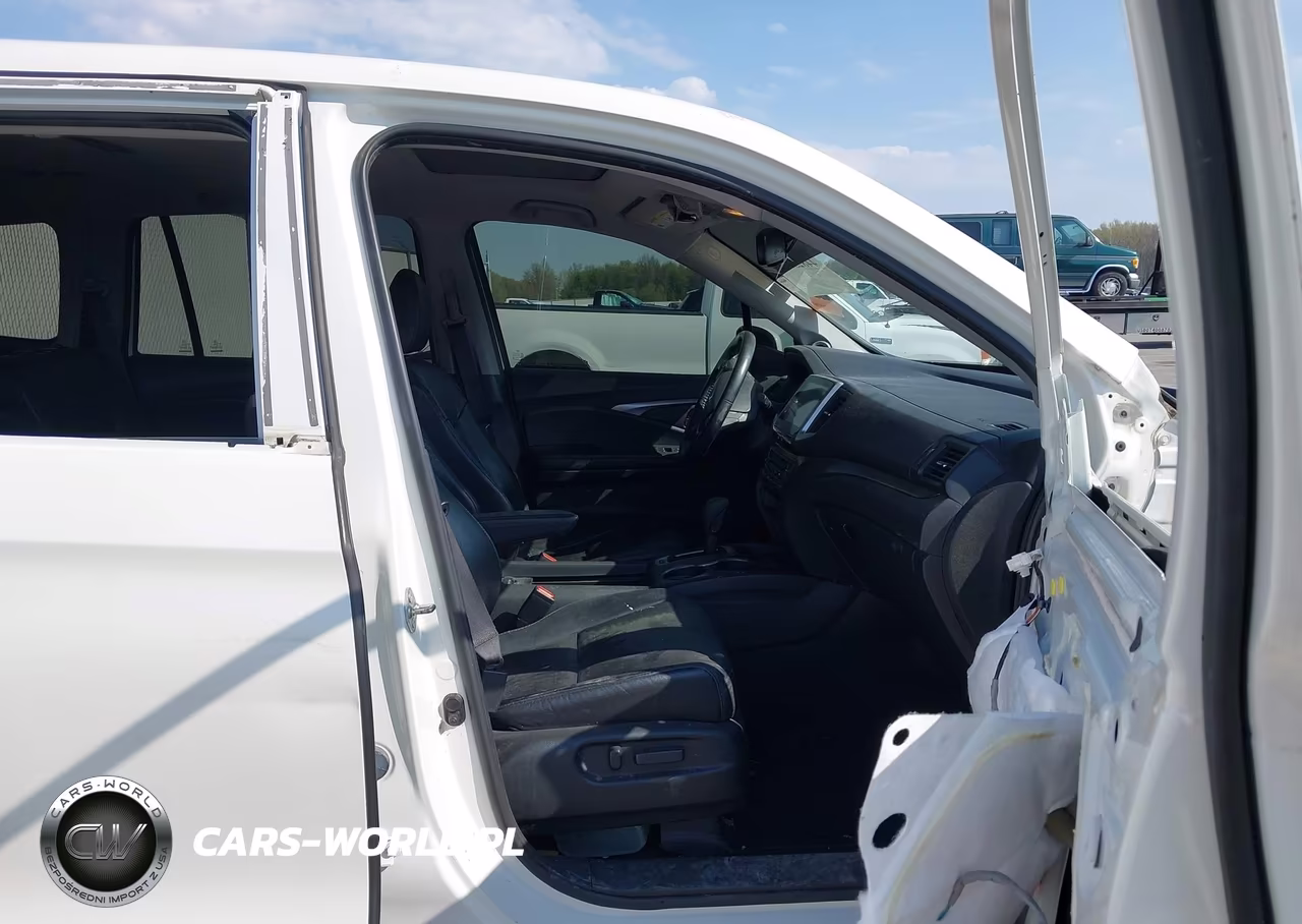 2017 Honda Pilot Ex-L VIN:5FNYF5H51HB025646 - 5