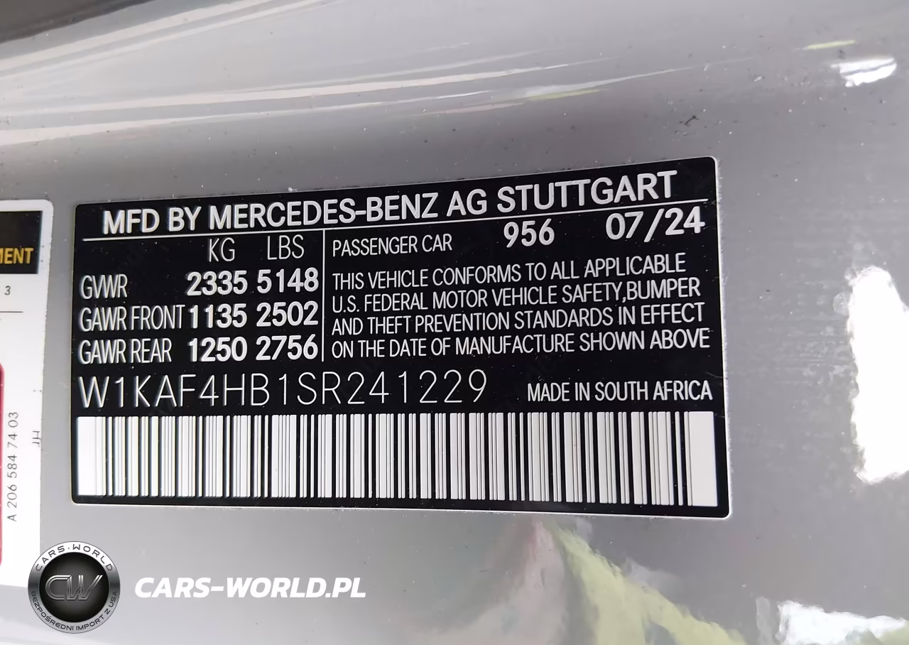 2025 Mercedes-Benz C 300 VIN:W1KAF4HB1SR241229 - 9