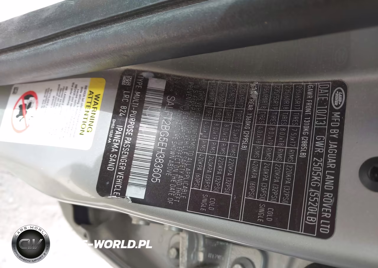 2014 Land Rover Lr2 VIN:SALFT2BG5EH383605 - 9
