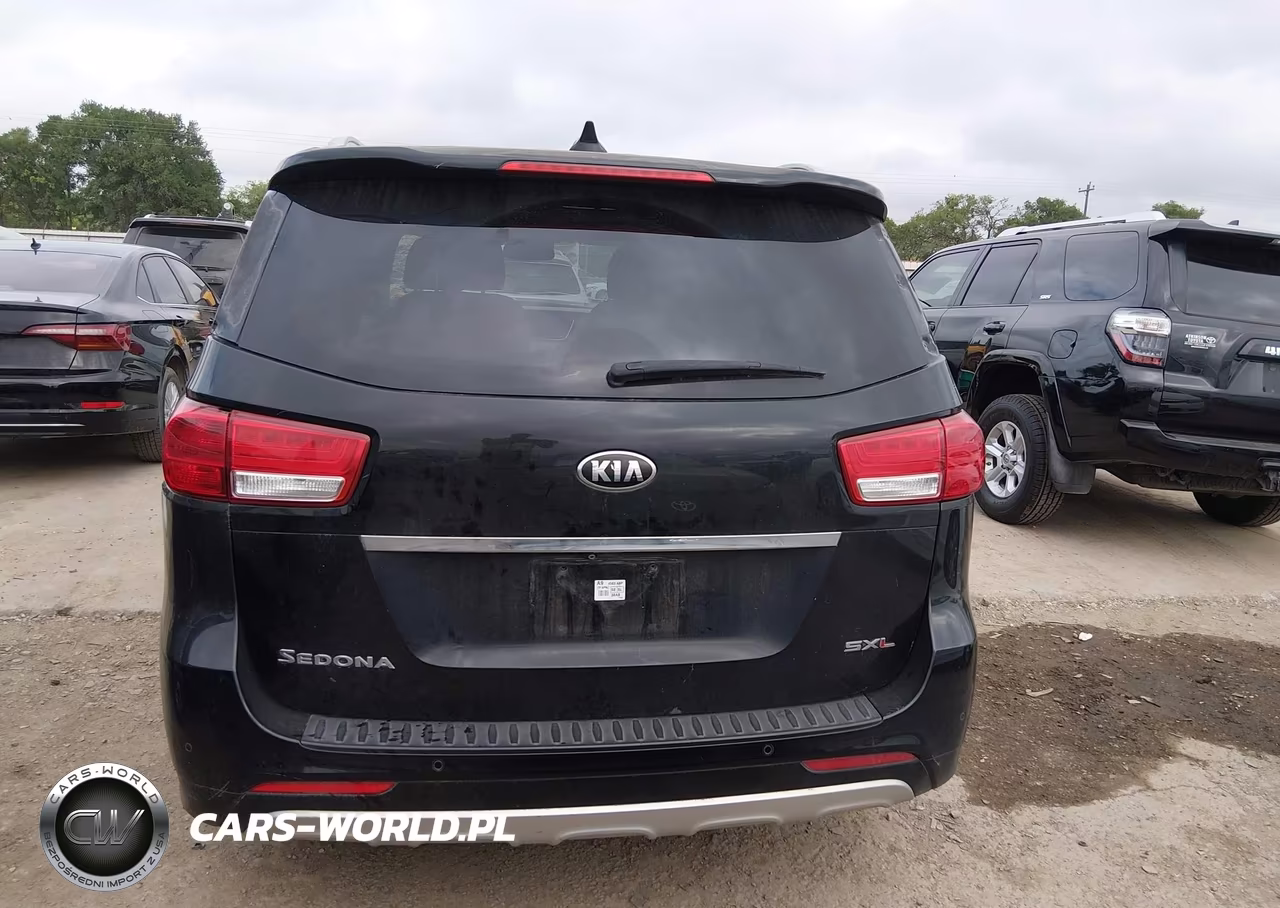 2016 Kia Sedona Sx Luxury VIN:KNDME5C15G6141674 - 16