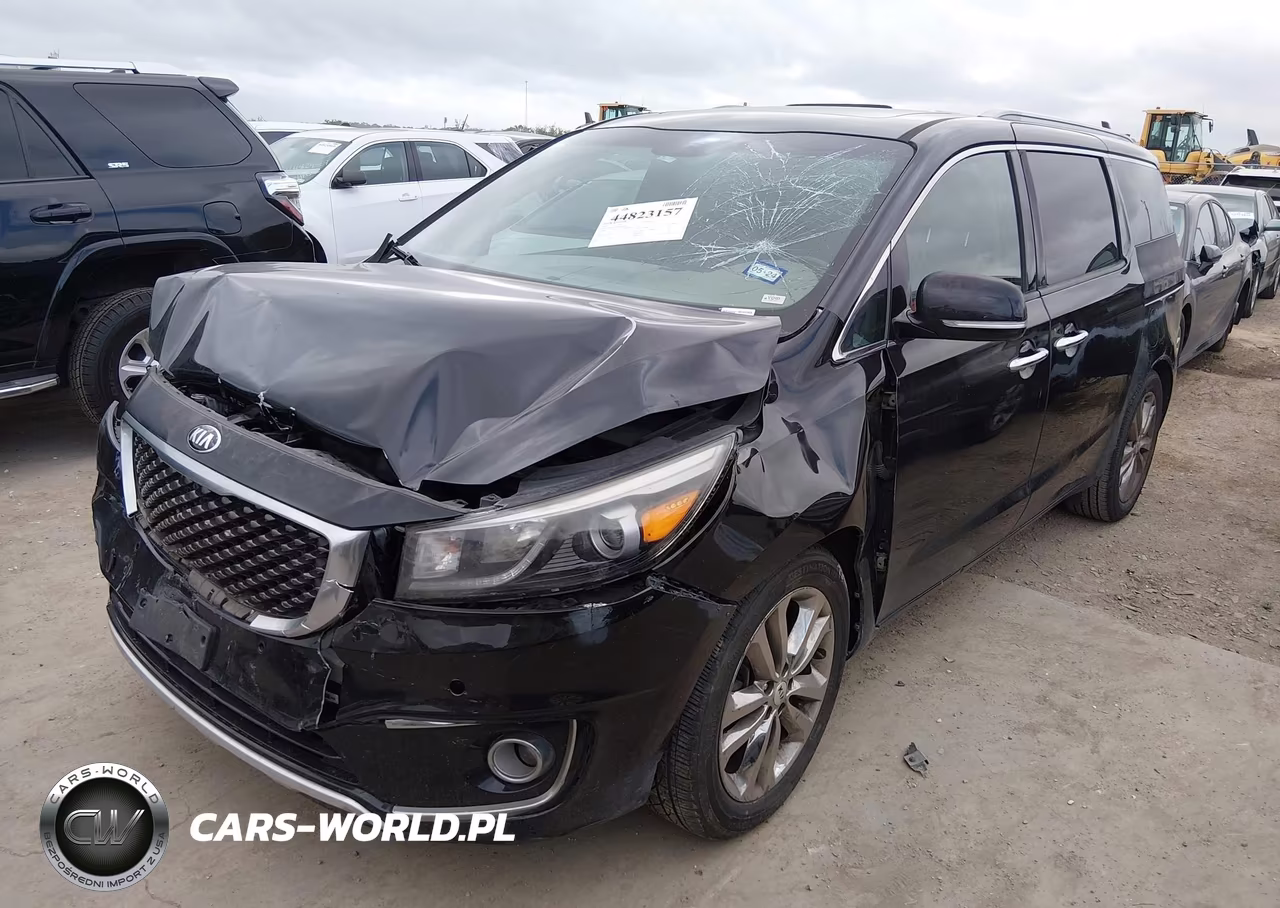 2016 Kia Sedona Sx Luxury VIN:KNDME5C15G6141674 - 2
