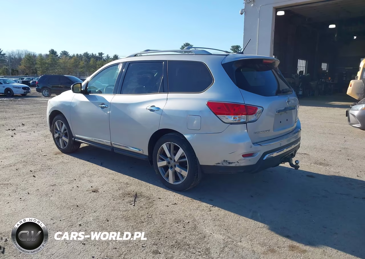 2014 Nissan Pathfinder Platinum VIN:5N1AR2MM9EC687404 - 3
