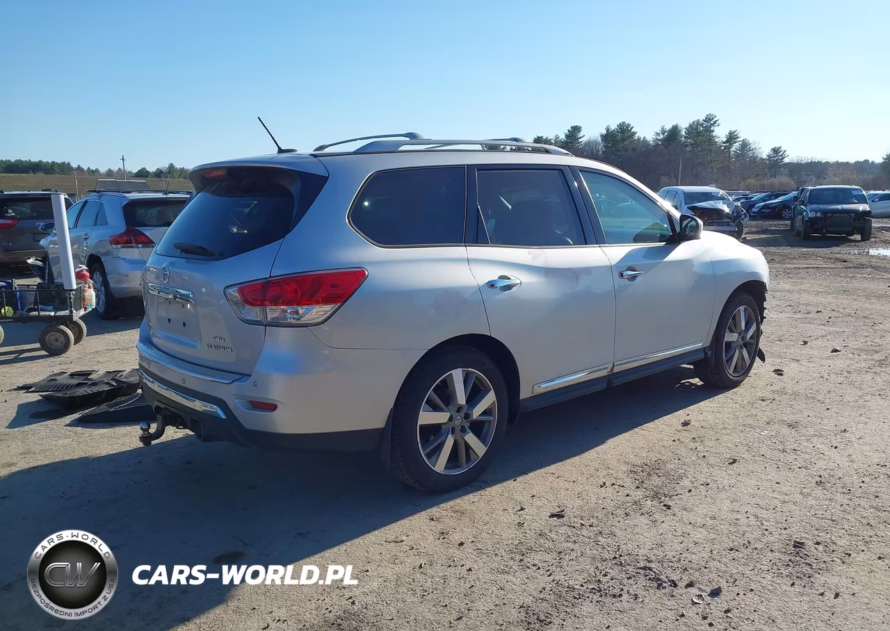 2014 Nissan Pathfinder Platinum VIN:5N1AR2MM9EC687404 - 4
