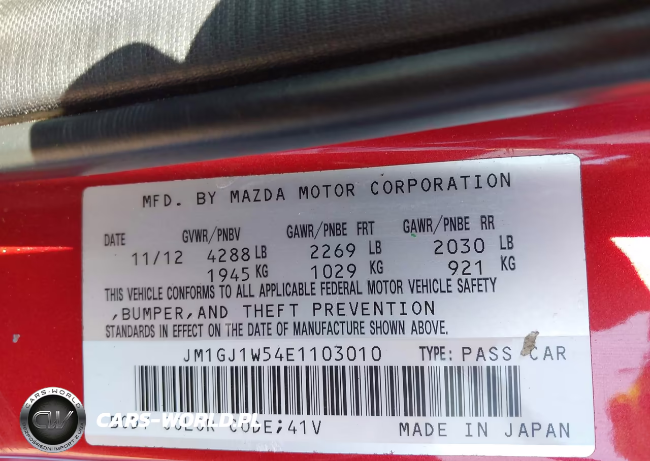 2014 Mazda Mazda6 I Grand Touring VIN:JM1GJ1W54E1103010 - 9