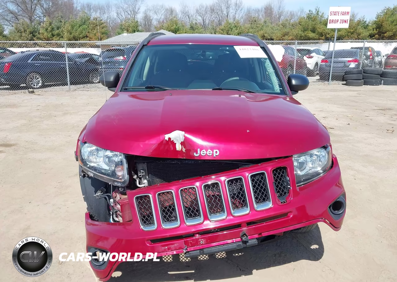 2017 Jeep Compass Sport 4X4 VIN:1C4NJDBB1HD143584 - 12