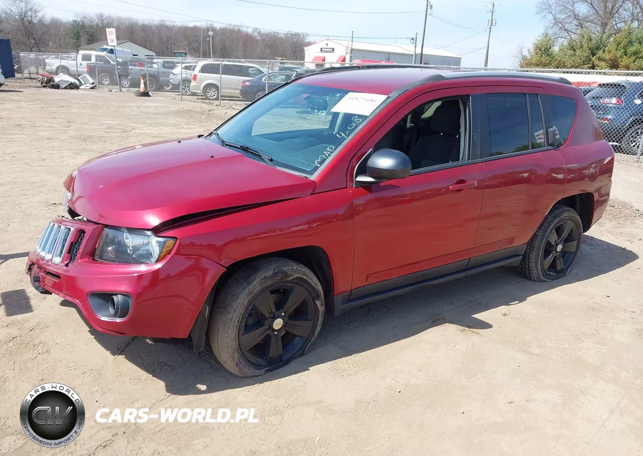 2017 Jeep Compass Sport 4X4 VIN:1C4NJDBB1HD143584 - 2