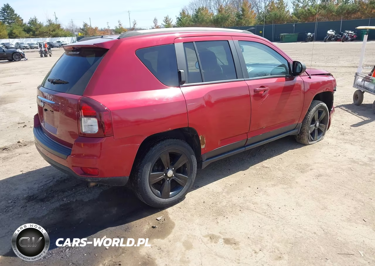 2017 Jeep Compass Sport 4X4 VIN:1C4NJDBB1HD143584 - 4
