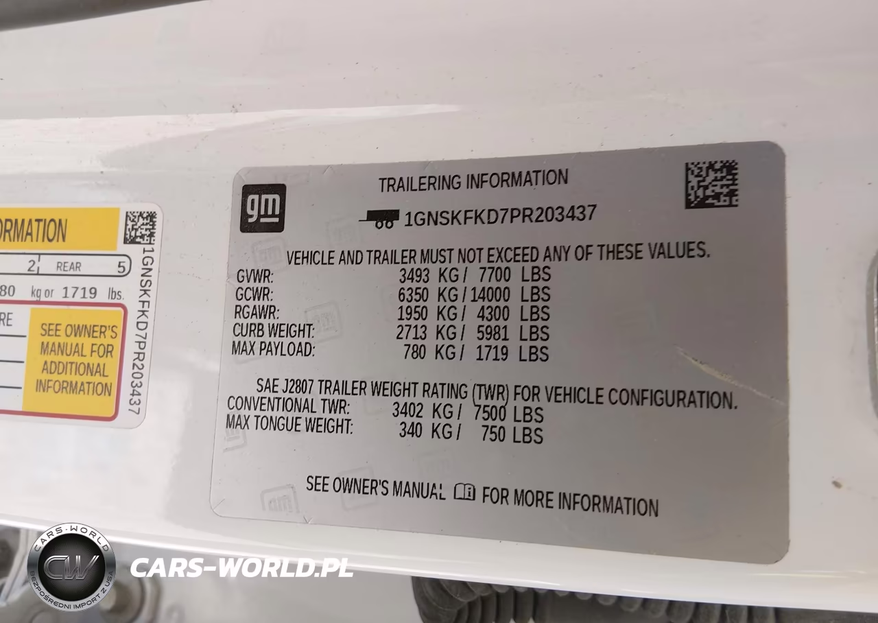 2023 Chevrolet Suburban 4Wd Premier VIN:1GNSKFKD7PR203437 - 9