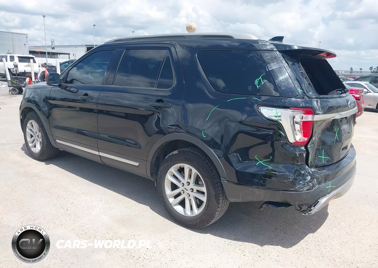 2017 Ford Explorer Xlt VIN:1FM5K7D82HGA93059 - 3