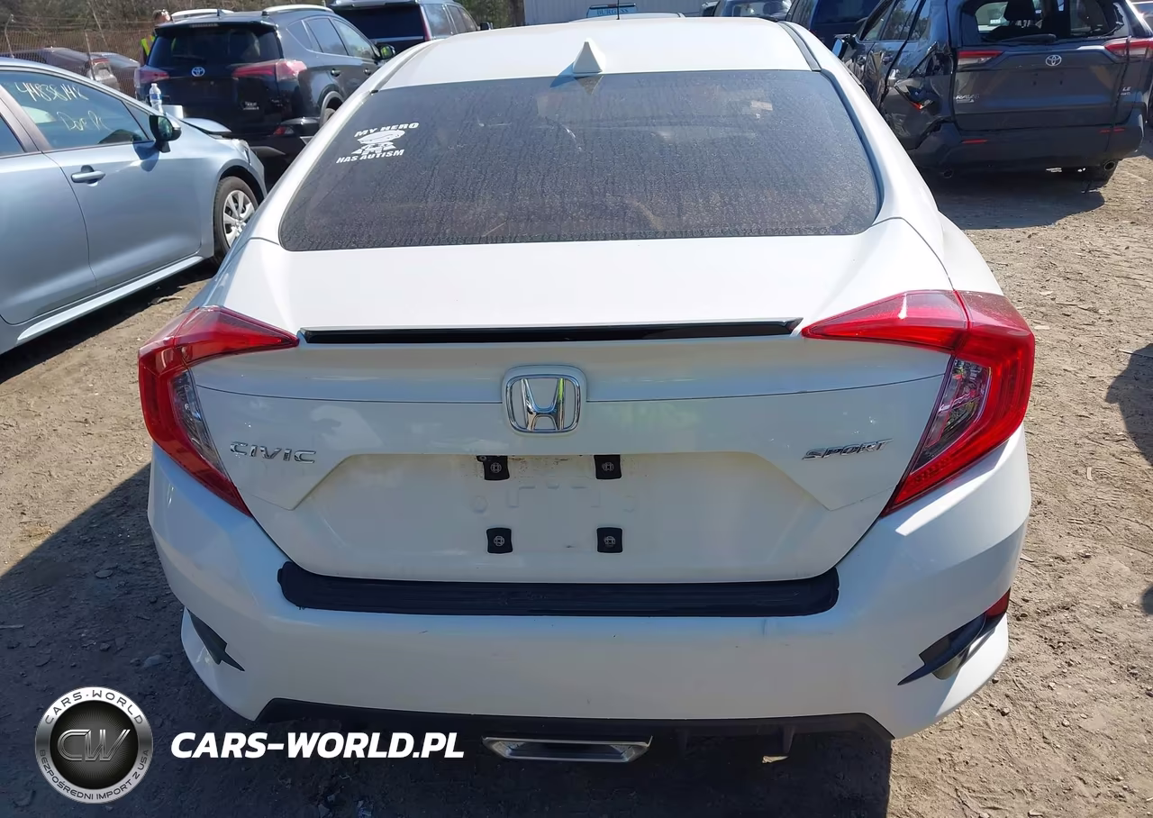 2019 Honda Civic Sport VIN:2HGFC2F89KH558309 - 16