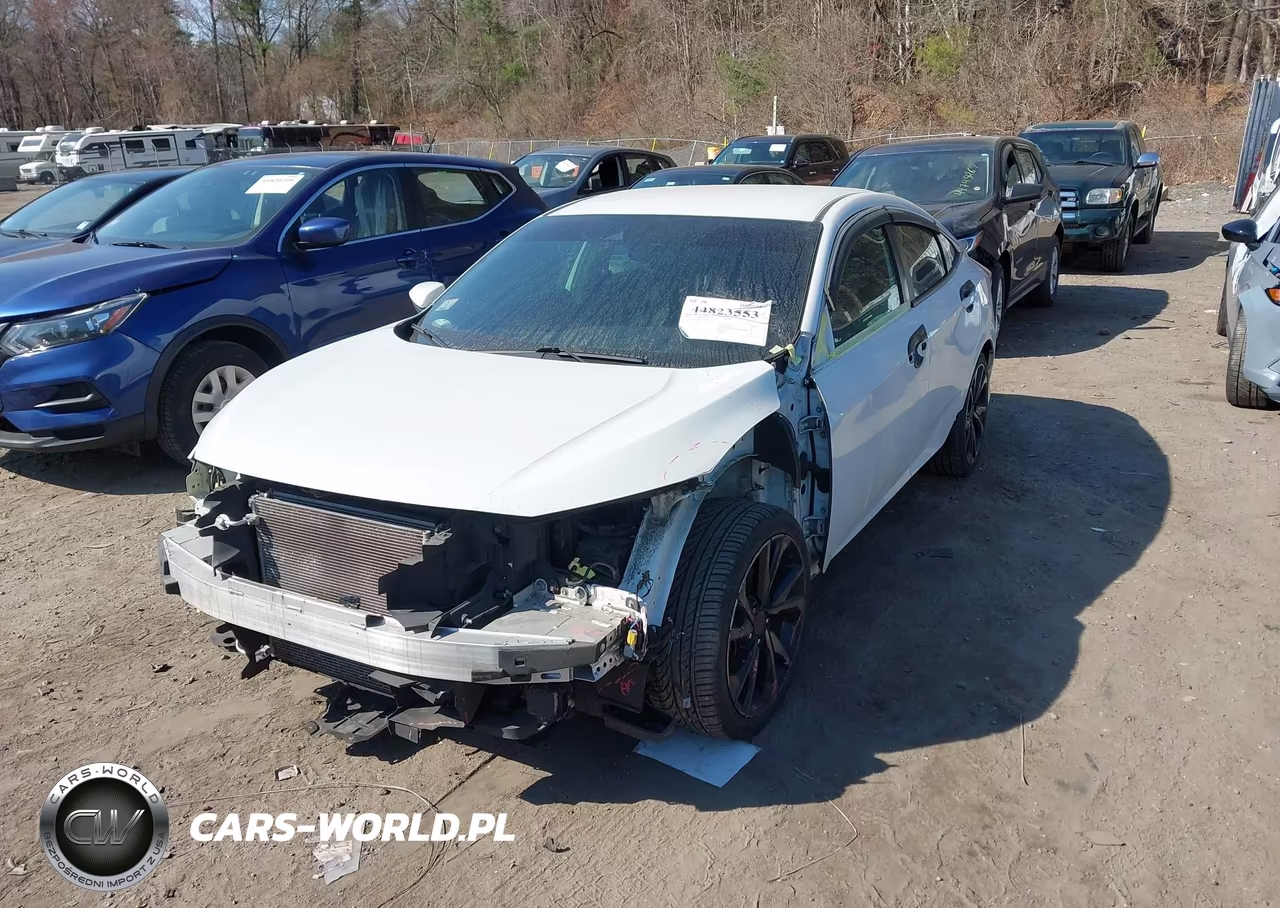 2019 Honda Civic Sport VIN:2HGFC2F89KH558309 - 2