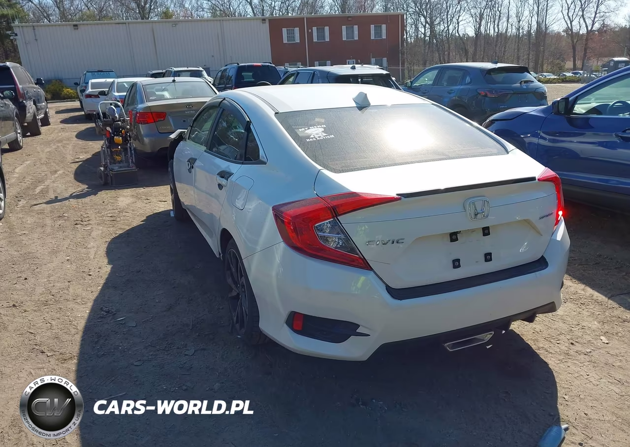 2019 Honda Civic Sport VIN:2HGFC2F89KH558309 - 3