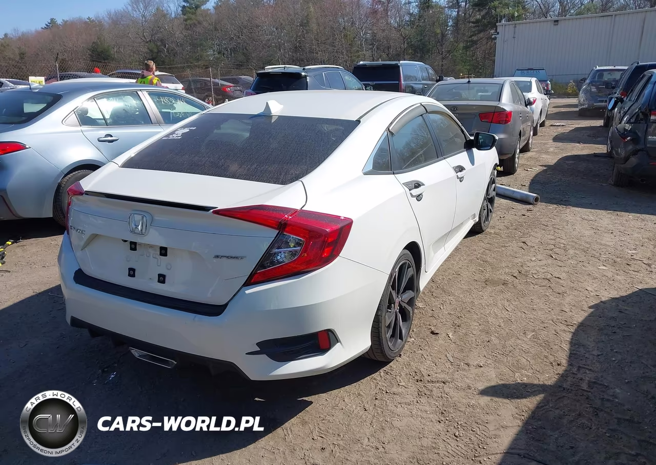 2019 Honda Civic Sport VIN:2HGFC2F89KH558309 - 4
