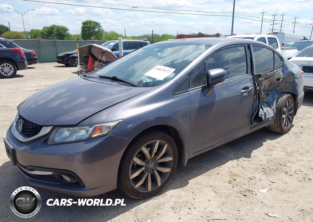 2015 Honda Civic Ex-L VIN:2HGFB2F9XFH537759 - 2