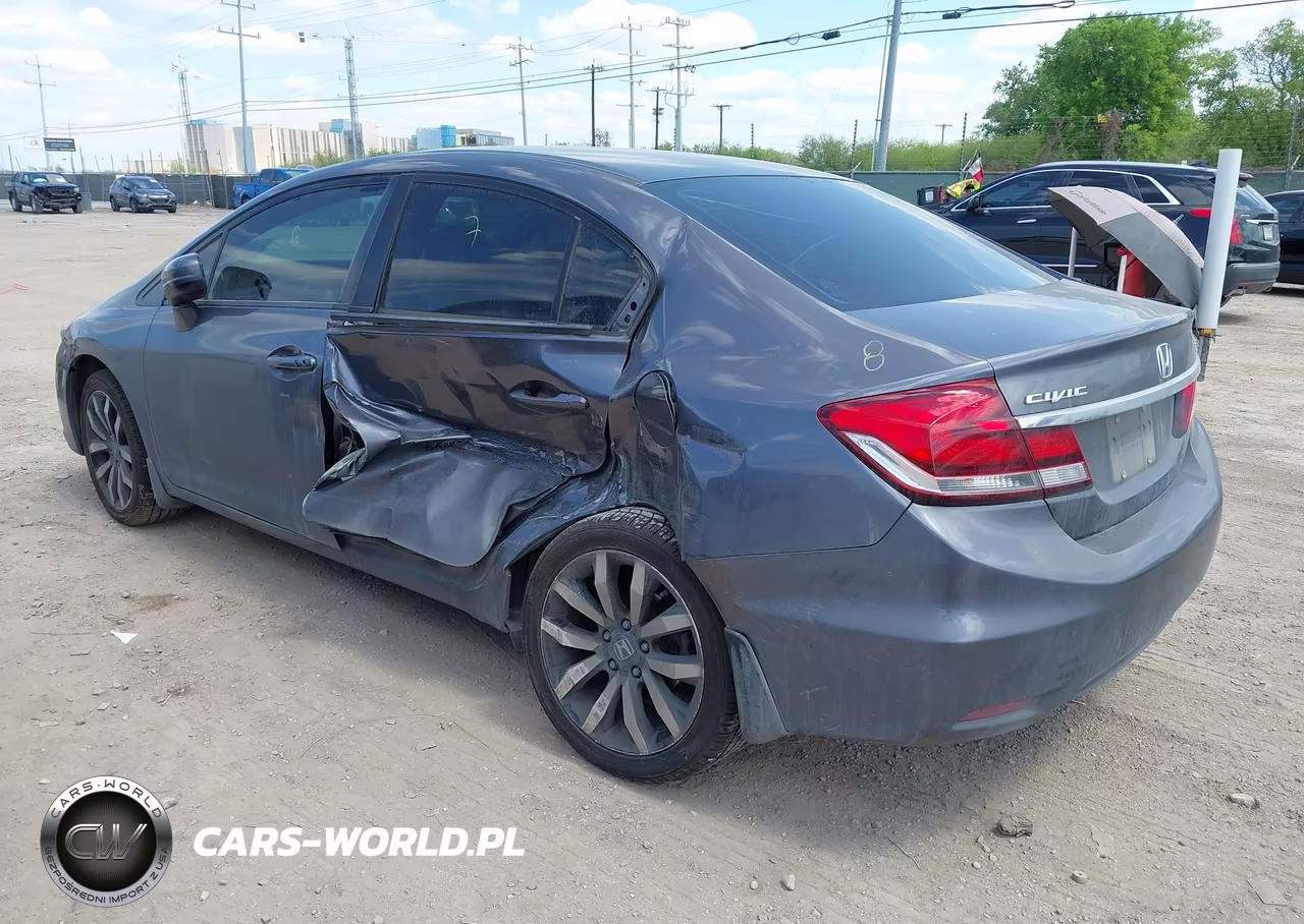 2015 Honda Civic Ex-L VIN:2HGFB2F9XFH537759 - 3
