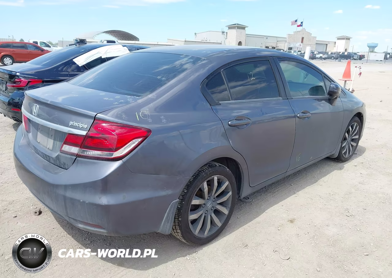 2015 Honda Civic Ex-L VIN:2HGFB2F9XFH537759 - 4