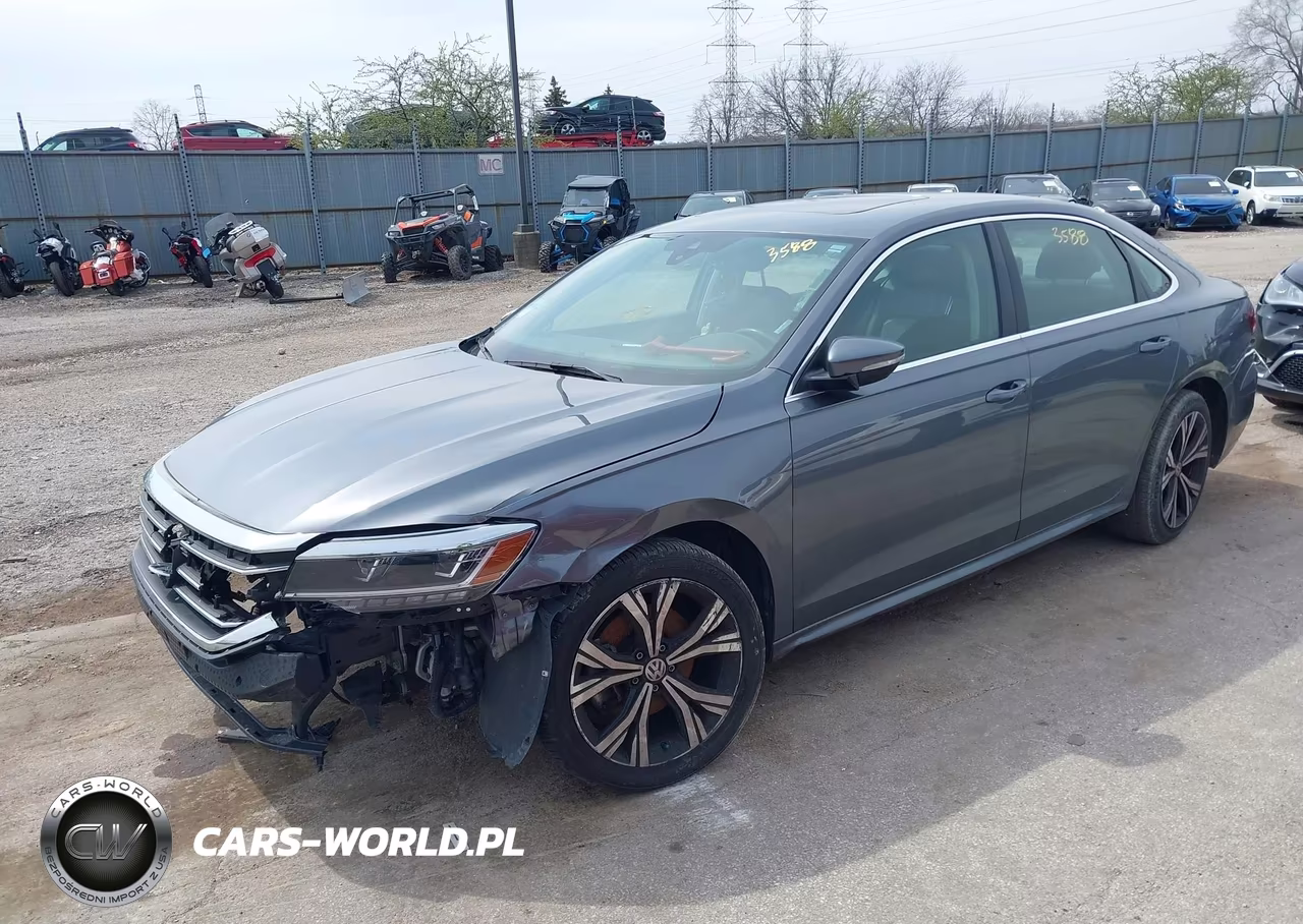2021 Volkswagen Passat 2.0T Se VIN:1VWSA7A34MC017411 - 2