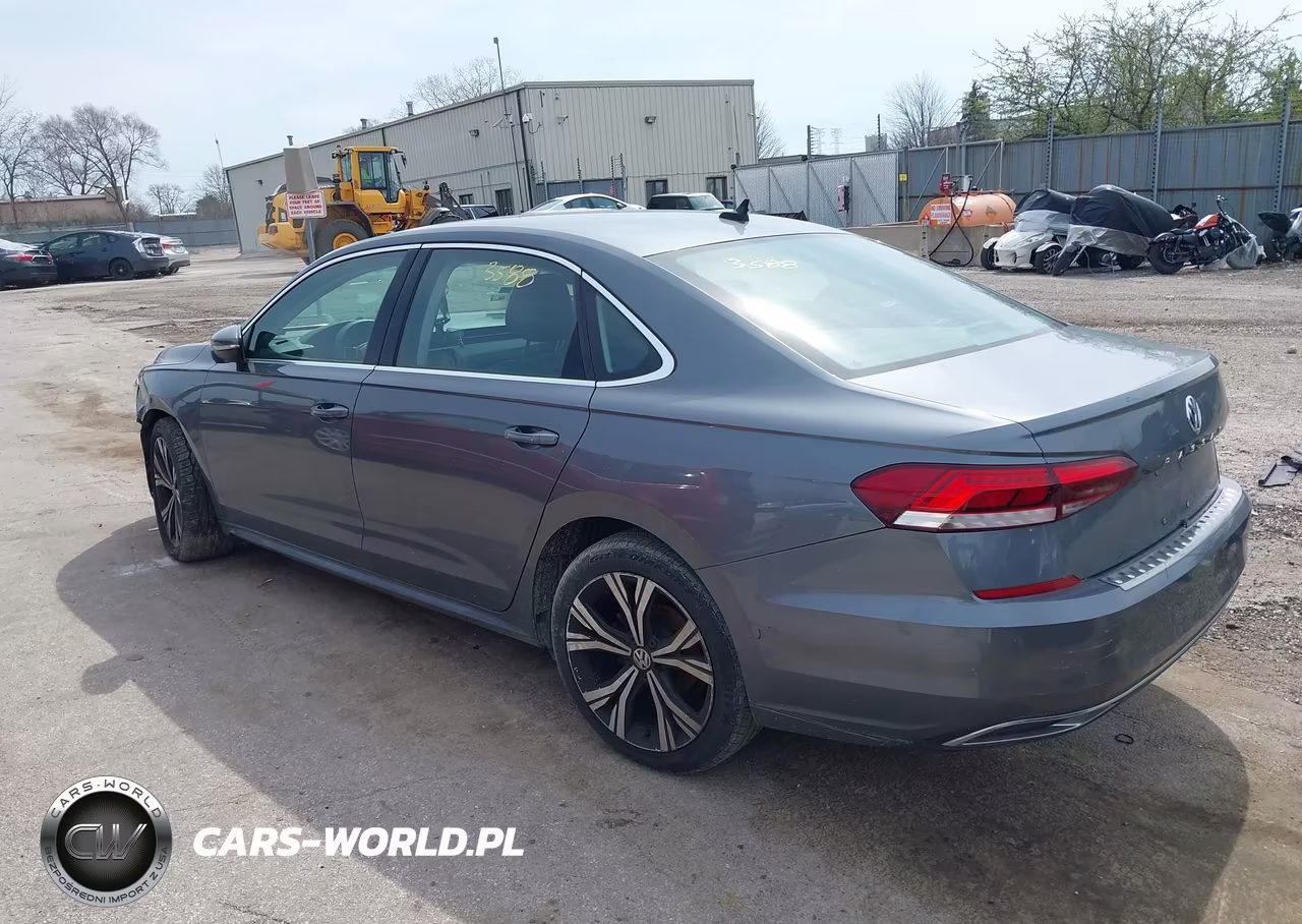 2021 Volkswagen Passat 2.0T Se VIN:1VWSA7A34MC017411 - 3