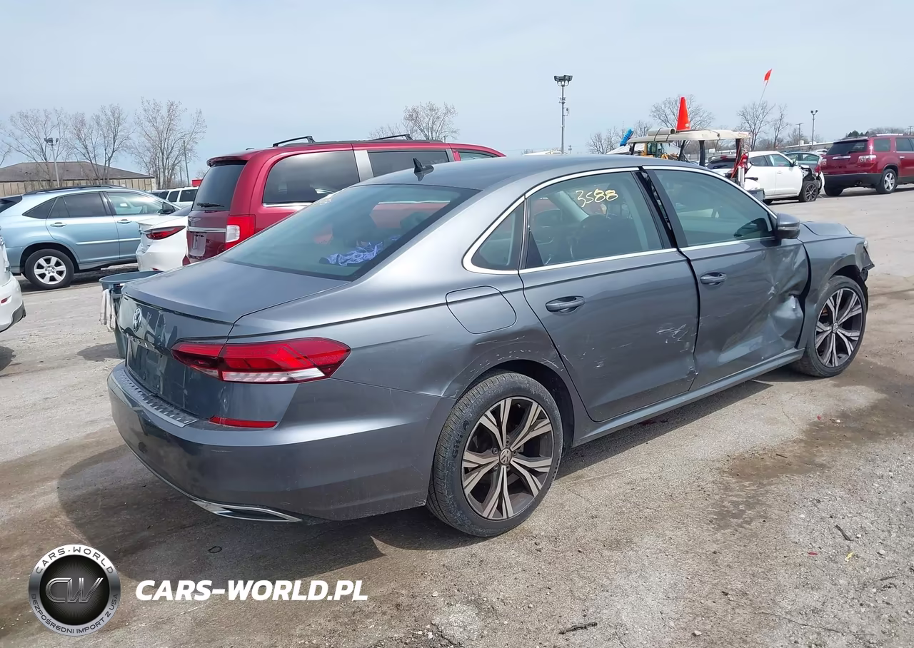 2021 Volkswagen Passat 2.0T Se VIN:1VWSA7A34MC017411 - 4