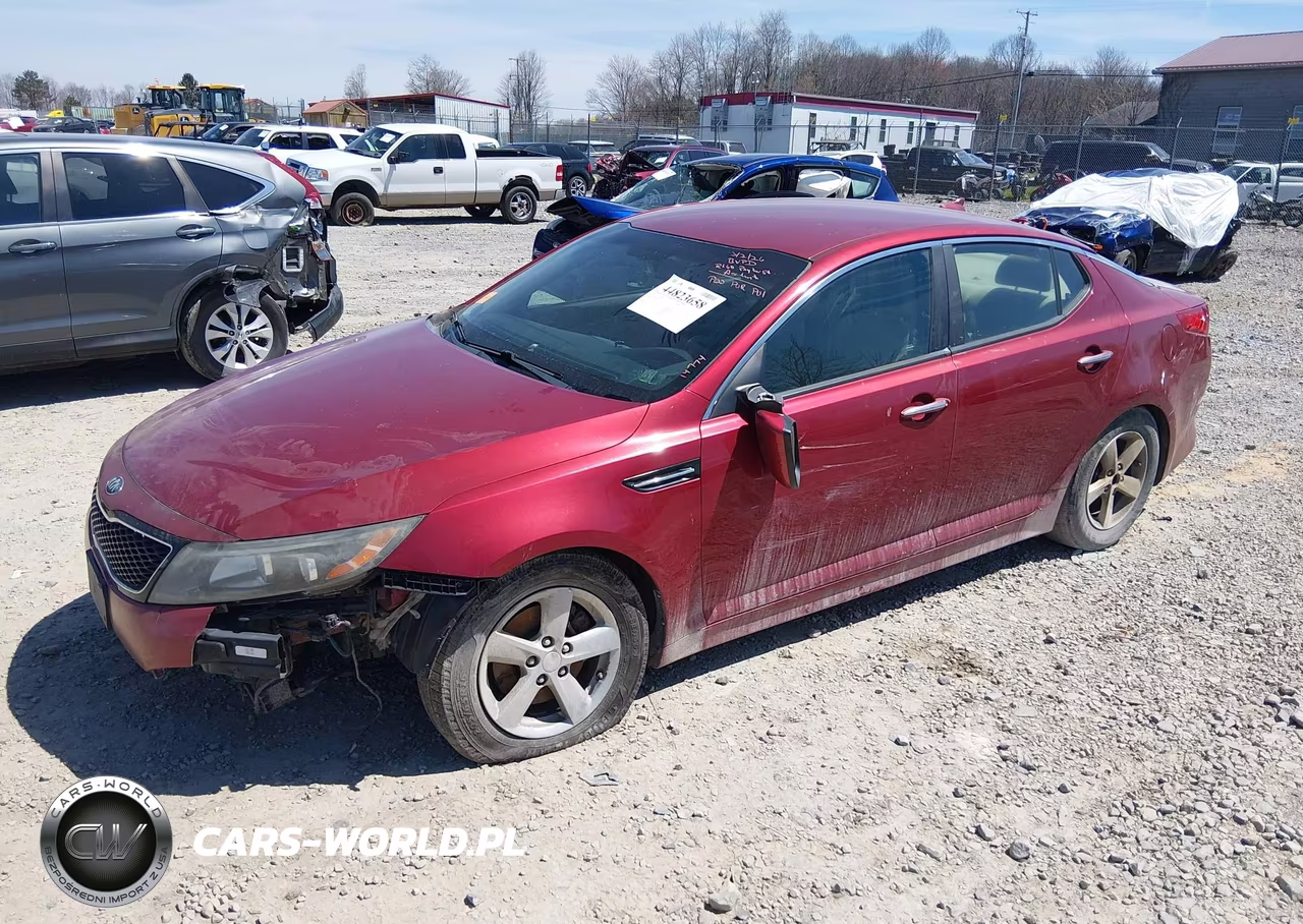 2015 Kia Optima Lx VIN:5XXGM4A78FG367645 - 2