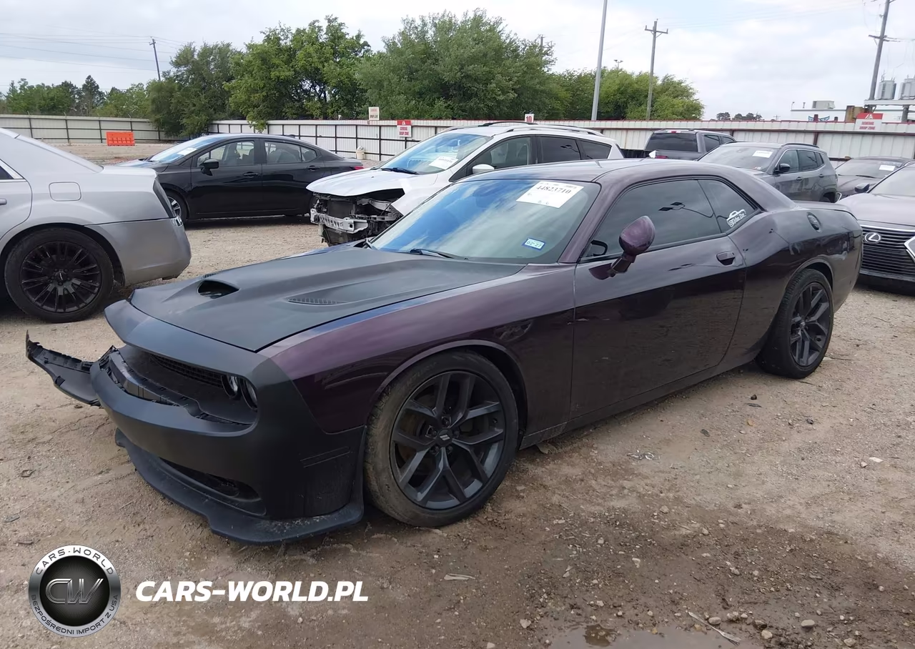 2021 Dodge Challenger Sxt VIN:2C3CDZAG2MH524578 - 2