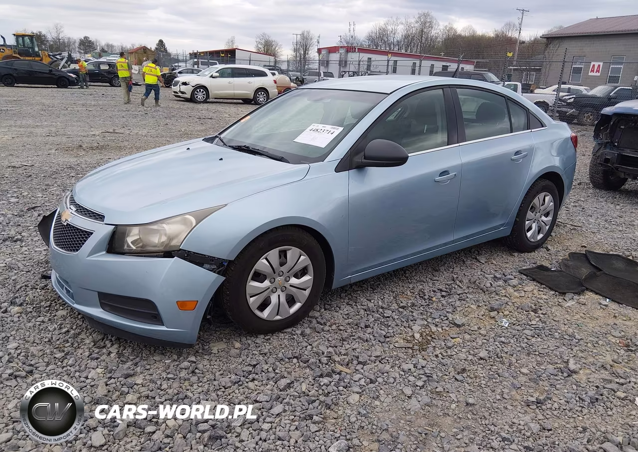 2012 Chevrolet Cruze Ls VIN:1G1PC5SH8C7309855 - 2