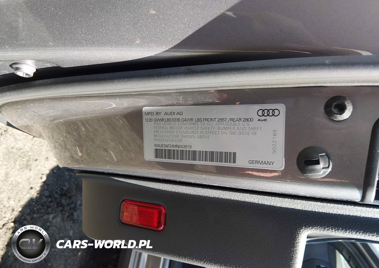 2021 Audi A6 Premium Plus 45 Tfsi Quattro S Tronic VIN:WAUE3AF24MN043919 - 9