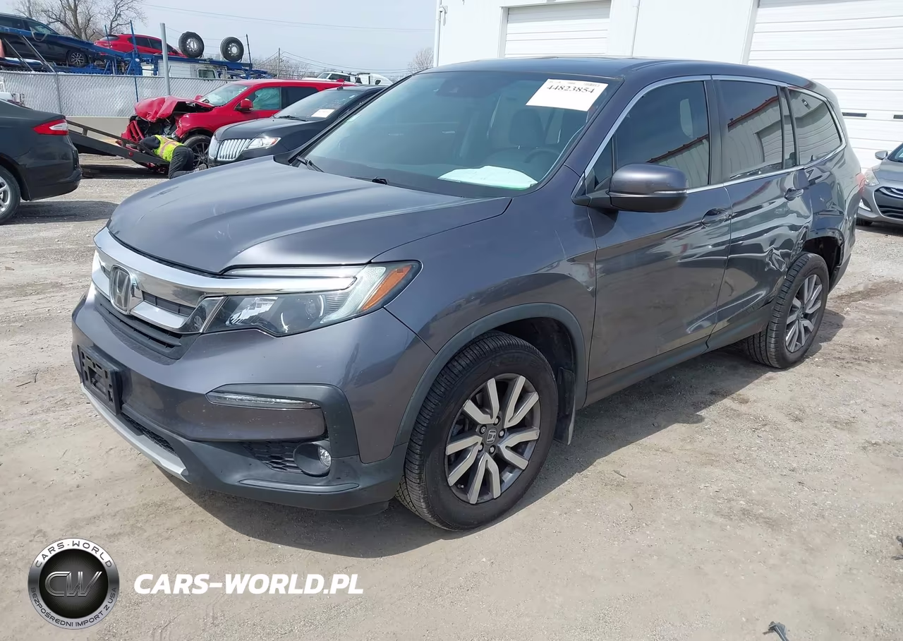 2019 Honda Pilot Ex-L VIN:5FNYF6H42KB028303 - 2