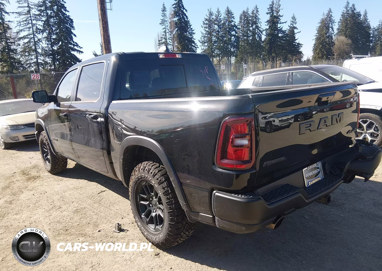 2025 Ram 1500 Rebel 4X4 5'7 Box VIN:1C6SRFLP1SN746545 - 3