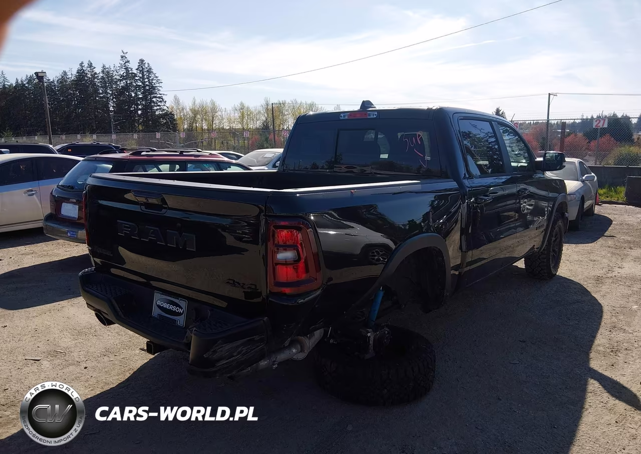 2025 Ram 1500 Rebel 4X4 5'7 Box VIN:1C6SRFLP1SN746545 - 6