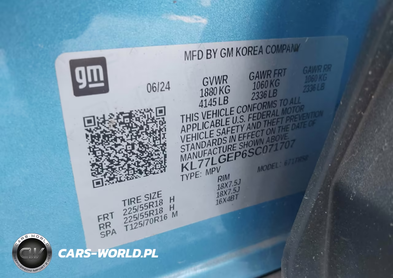2025 Chevrolet Trax Fwd 1Rs VIN:KL77LGEP6SC071707 - 9