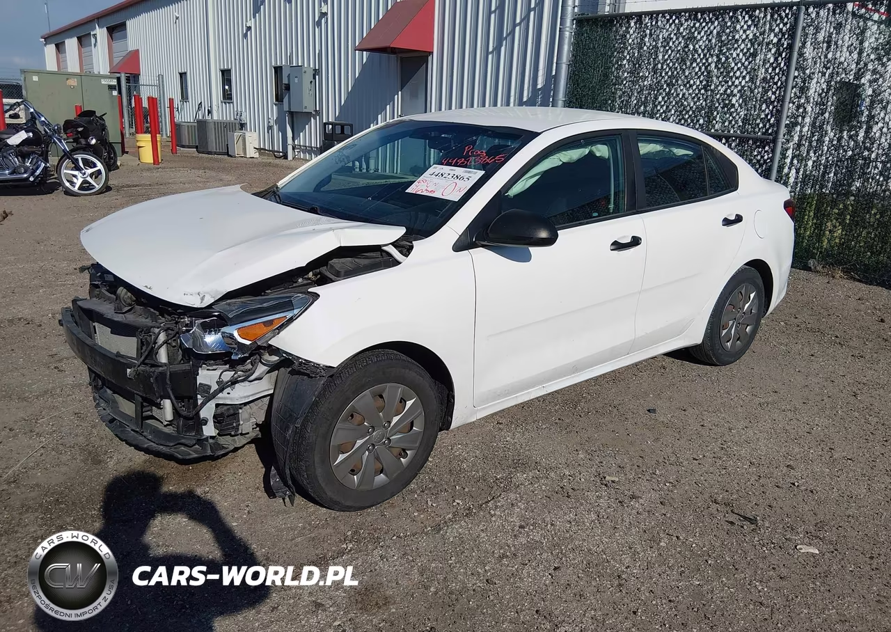 2018 Kia Rio Lx VIN:3KPA24ABXJE069390 - 2