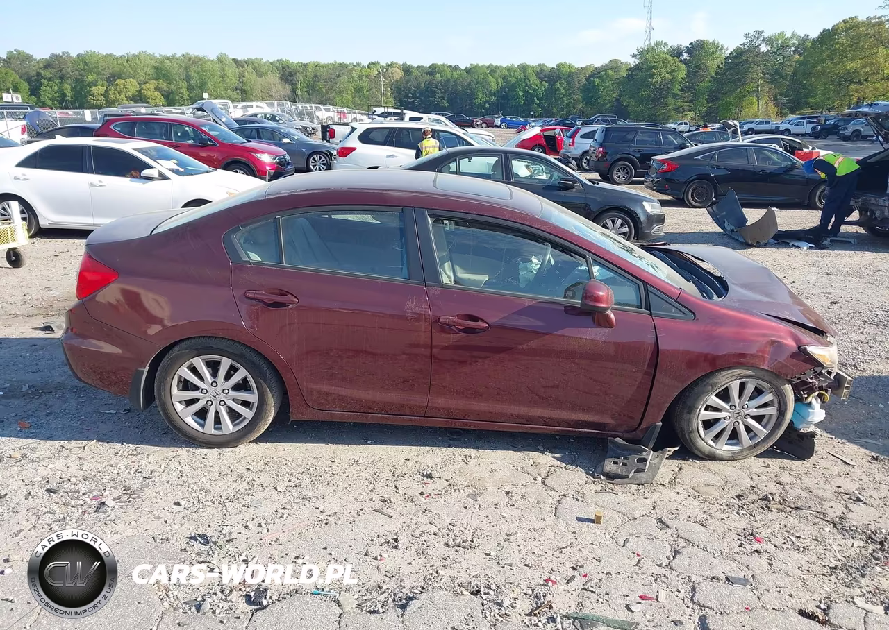 2012 Honda Civic Ex VIN:19XFB2F81CE103162 - 13