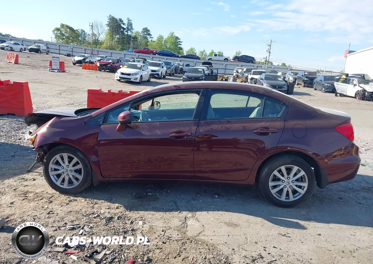 2012 Honda Civic Ex VIN:19XFB2F81CE103162 - 14