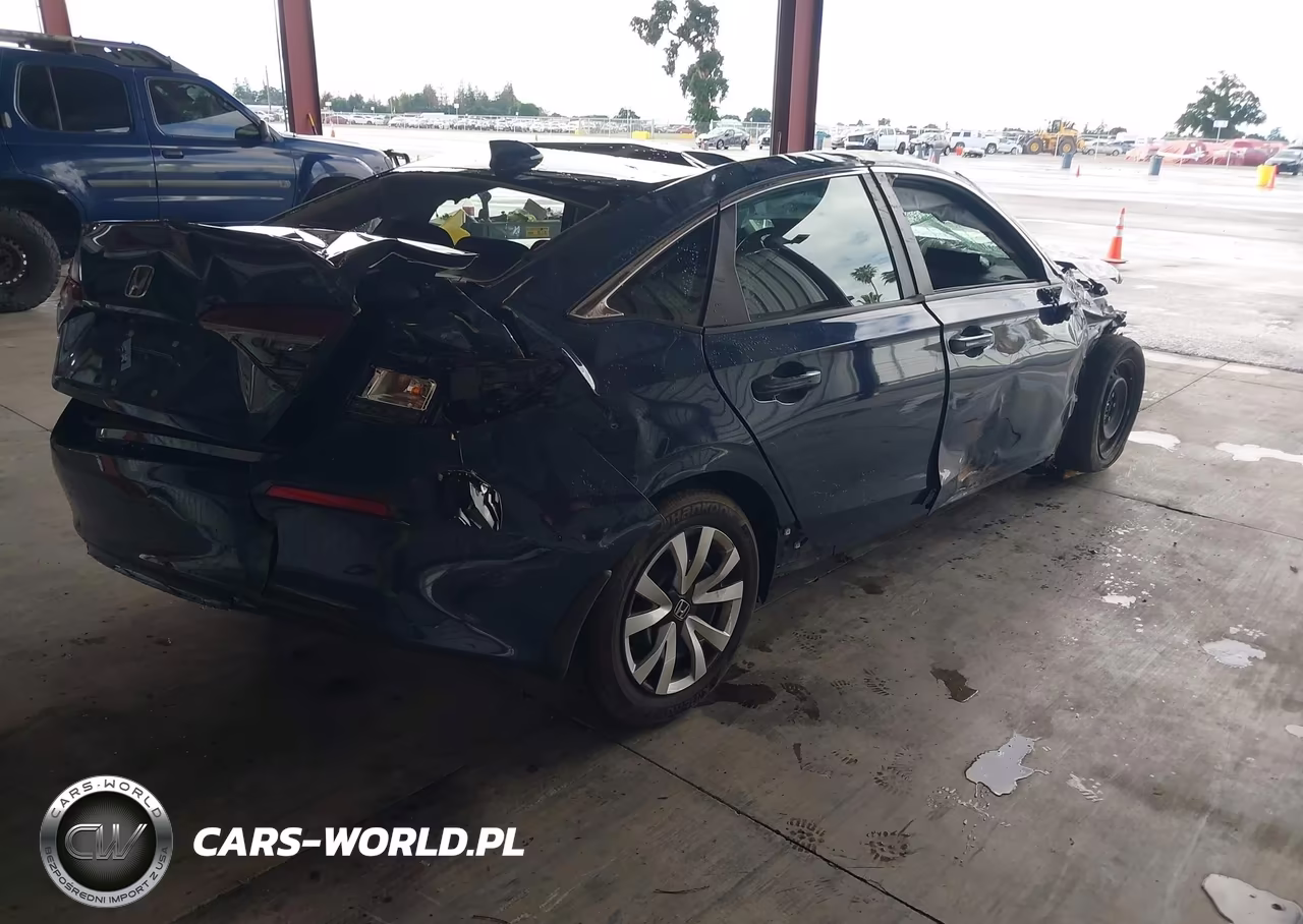 2025 Honda Civic Lx VIN:2HGFE2F22SH541731 - 4