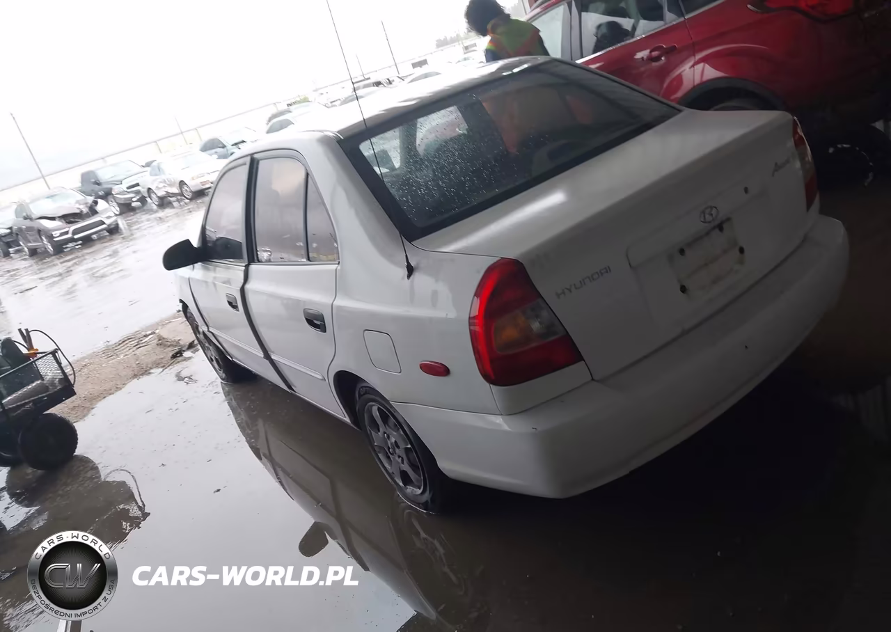2001 Hyundai Accent Gl VIN:KMHCG45C41U248406 - 3