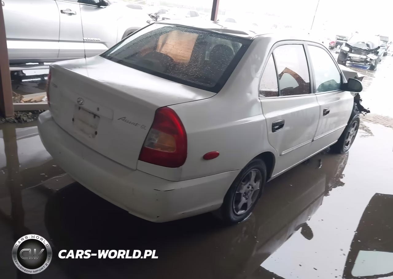 2001 Hyundai Accent Gl VIN:KMHCG45C41U248406 - 4