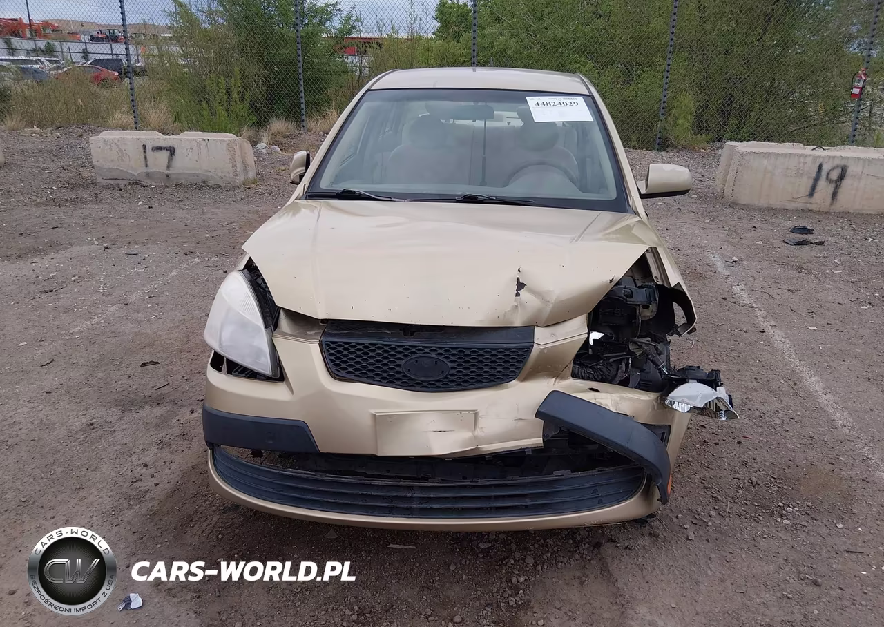 2007 Kia Rio Lx VIN:KNADE123076201062 - 13