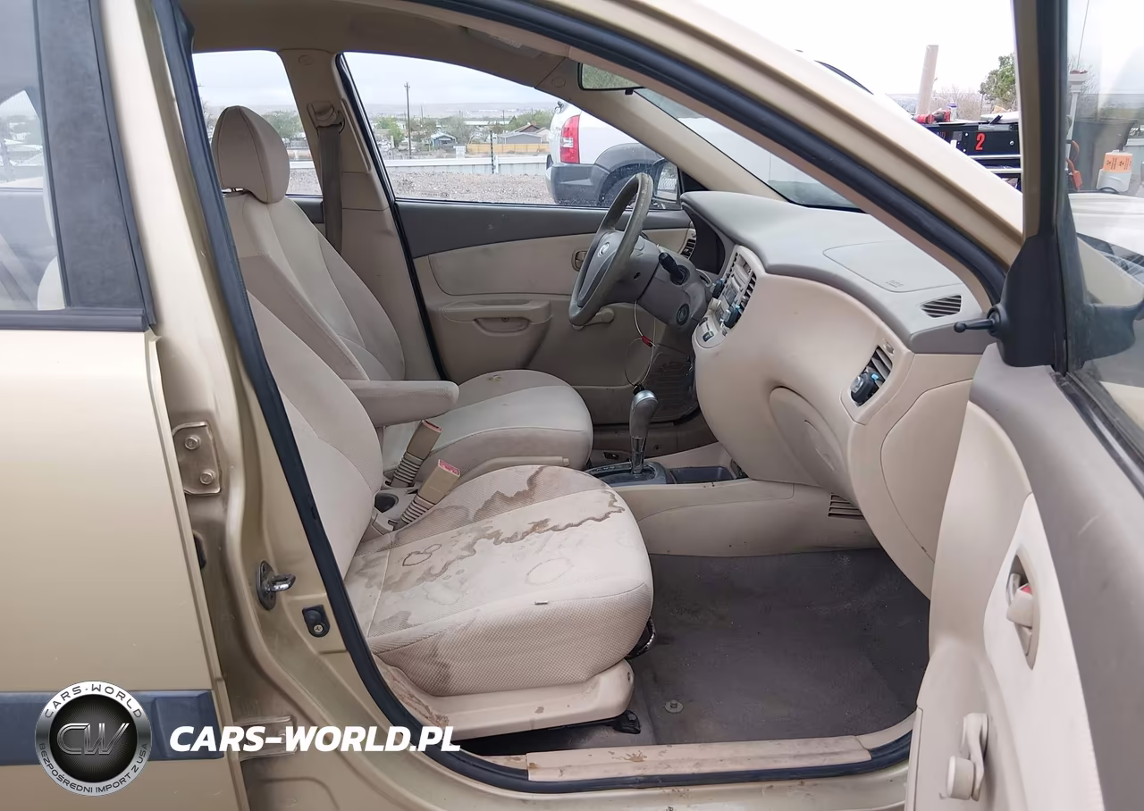 2007 Kia Rio Lx VIN:KNADE123076201062 - 5
