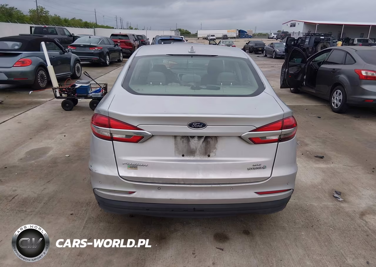 2019 Ford Fusion Hybrid Se VIN:3FA6P0LU7KR106619 - 16