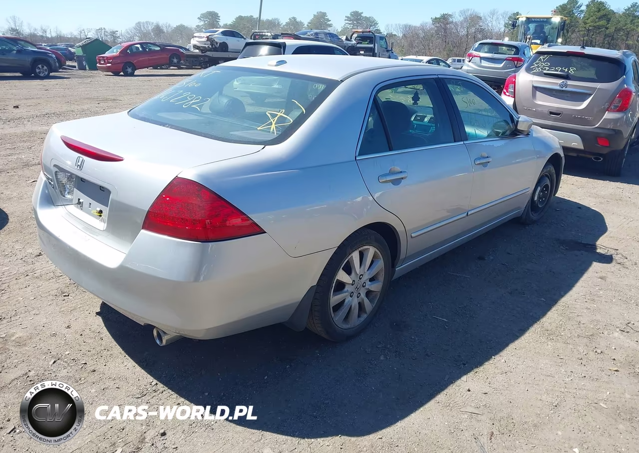 2007 Honda Accord 3.0 Ex VIN:1HGCM66537A014682 - 4